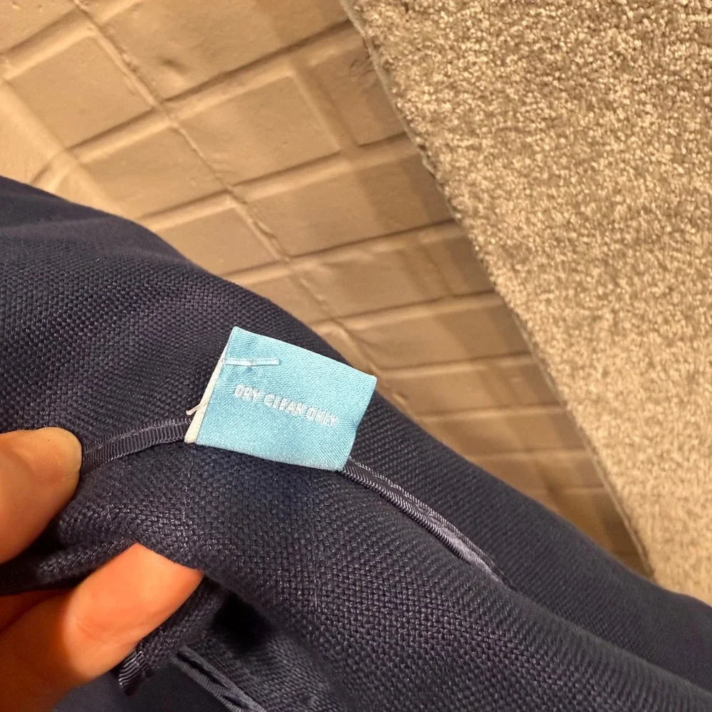 J McLaughlin Ressie Jacket Navy Double Breasted Blazer NWT Sz 8 Old Money Preppy - Picture 8 of 16